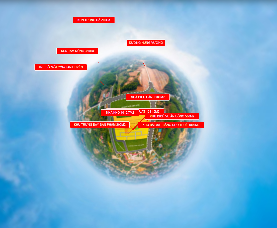 Vr360-Đất nền công nghiệp, thương mại